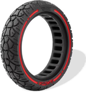 Scooter Tyres 8.5 Inch Scooter Off-Road Tyres, Scooter Solid Rubber Tyres 8 1/2, Scooter All-Terrain Tyres for Xiaomi M365 1S 4 Lite, Scooter Solid Rubber Tyres Non-Slip Tubeless Replacement Tyres