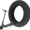 VOLOHAS Flycoo 60/70-6.5 Solid Rubber Tyres 10 x 2.5 Solid Tyres for Segway Ninebot Max G30 / G30E / G30LP Electric Scooter Front or Rear Honeycomb Tyres Non-Slip Puncture Proof (1 Piece)