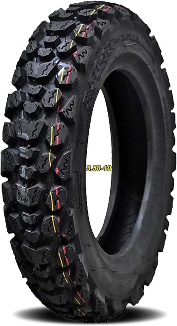 Scooter Tire Tubeless Offroad Street Tyre All Terrain Tyre Scooter Tire for Motorcycle Moped & Electric Scooter Rubber Solid Tire Scooter tires