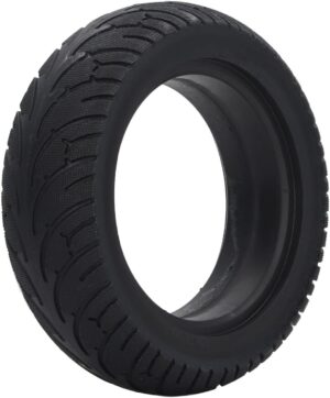 Zudoo Electric Scooter Tire, 10x3.0 Electric Scooter Solid Tire PU 10 Inch Solid Tire Excellent Traction 10x3 Scooter Tire, Good Impact Resistance and Cushioning