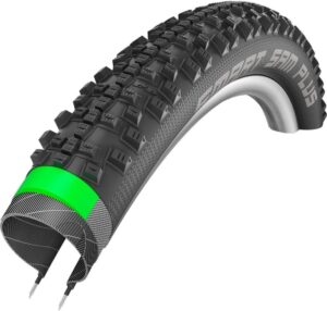 SCHWALBE Smart Sam Plus HS 476 Addix DD Greenguard Performance Bicycle Tire - Wire Bead (Black - 27.5 x 2.25)