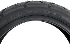 MMG Tire Size 120/70-12 (P116) Motorcycle Scooter Tubeless Street Performance DOT Approved