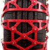 LADDER ZAIHW Snow Chain - Easy Grip Snow Chains Portable Tyre Chains Anti-Skid Winter Grip Car Tire Snow Chain Emergency Tires Chains Car Off-road Vehicle Suv Tire Snow Chains