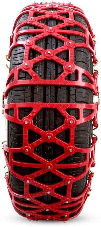 LADDER ZAIHW Snow Chain - Easy Grip Snow Chains Portable Tyre Chains Anti-Skid Winter Grip Car Tire Snow Chain Emergency Tires Chains Car Off-road Vehicle Suv Tire Snow Chains