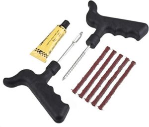 CAR Bike Auto Tubeless Tire Tyre Puncture Plug Repair Tool Kit