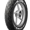 JK Tyre Blaze BA21 90/100-10 Tubeless Scooter Tyre, Front Set of 3