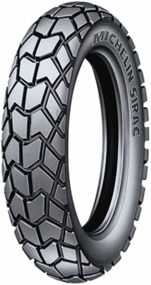 Michelin Sirac Street 2.75-18 48P Tube Type Bike Tyre, Rear (AMTD076-1)