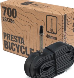 WTB Presta 700c Road Bike Tube | 700 x 28-38 48mm Valve | Road Bike Inner Tube for 700c Bikes, Durable While Lightweight