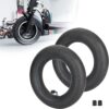 RUHUO 2 Pack of 10x2.50 10" Inner Tube replacement for 10 Inch Electric Scooter fit 36v 48v 400w 500w 800w Hub Motor TR87 Angled Stem