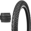 ZUKKA Bike Tire 20/24 Inch Mountain Bike Tire 20/24x 2.125 Folding Bicycle Tires for Kids Bike Mountain Bike BMX Bike