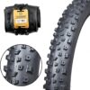 Fat Bike Tire by Terrene - Cake Eater Tubeless, Stud Capable, Fast Rolling Fat Tire - All Season Bike Accessories for Fat Tire and E-Bikes