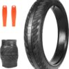 BALINGE 1/2 Pack 26x3.0 Fat Bike Tires ebike Tires with Tubes MTB Heavy Duty Wear-Resistant E-Bike Mountain Snow Bike Tire 26 x 3 Fat tire，Black