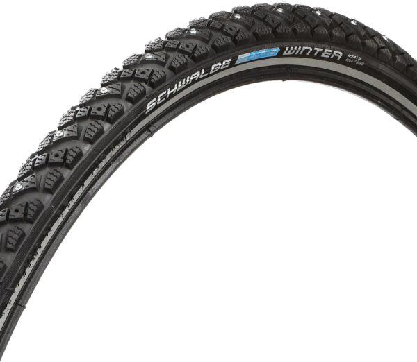 Schwalbe Winter Performance Wired Kevlar Guard 100 Spikes Winte Reflex 1000 g (47-559) - 26 x 1.75 Inches, Black