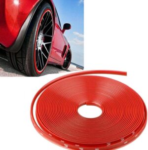 CXSMKP 8m Multicolor Tire Care Protector 13-22in Car Wheel Hub Rim Trim Wheel Guard Rim Protecting Scratch Prevention