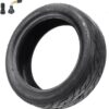 Relibupdater 10x2.70-6.5 Tubeless Tire, Vacuum Tyres for 10 Inch Scooter Wheel, 70/65-6.5 Electric Scooter Tires Wear-Resistant Thickened Balance Scooter Wheels Replacement parts