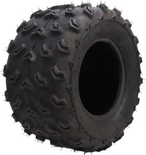 ATV Tires, 6 Ply Structure Resist Punctures Anti Slip Rubber Quad Tire Uneven Texture Enhanced Grip Easy to Install 19x10-9 19x10x9 All Terrain Rear Tires for 9In Rims