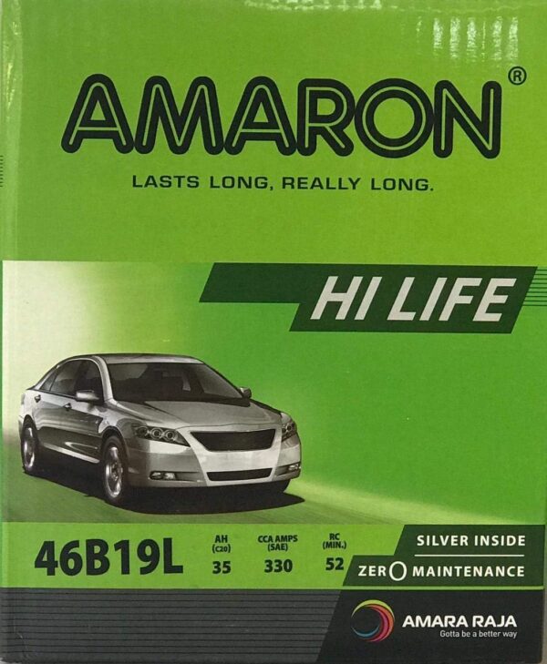 Amaron Car Battery 12V 35AH NS40ZL - MF