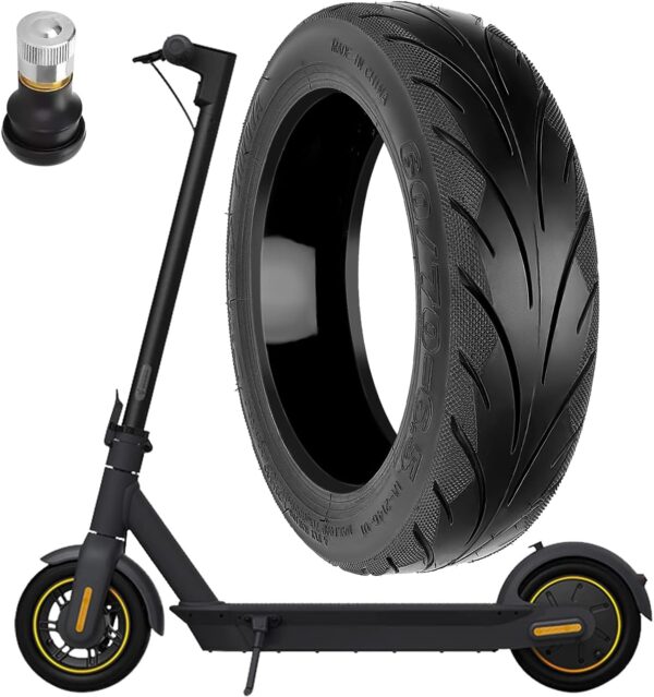 HYGJ Prodroam 60/70-6.5 Scooter Tyre Explosion-proof Tubeless Tyre Durable and Safe Replacement Wheels for Segway Ninebot G30/G30 Max Scooter Self Repairing (Pack of 1)