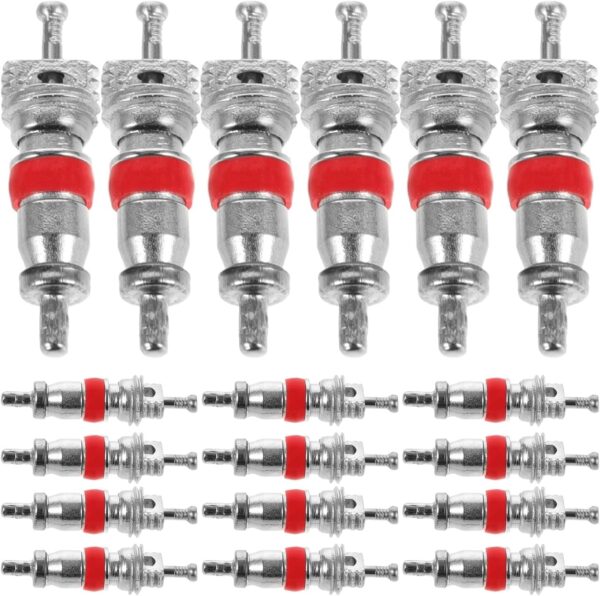 YARNOW 100pcs Tire Tyre Valve Stem Core Part Car Truck Motorcycle Tire Tyre Core Manual Tire Changer Tire Stem Core Replacement Tyre Tire Valve Cores Valve Stems Bike Schrader