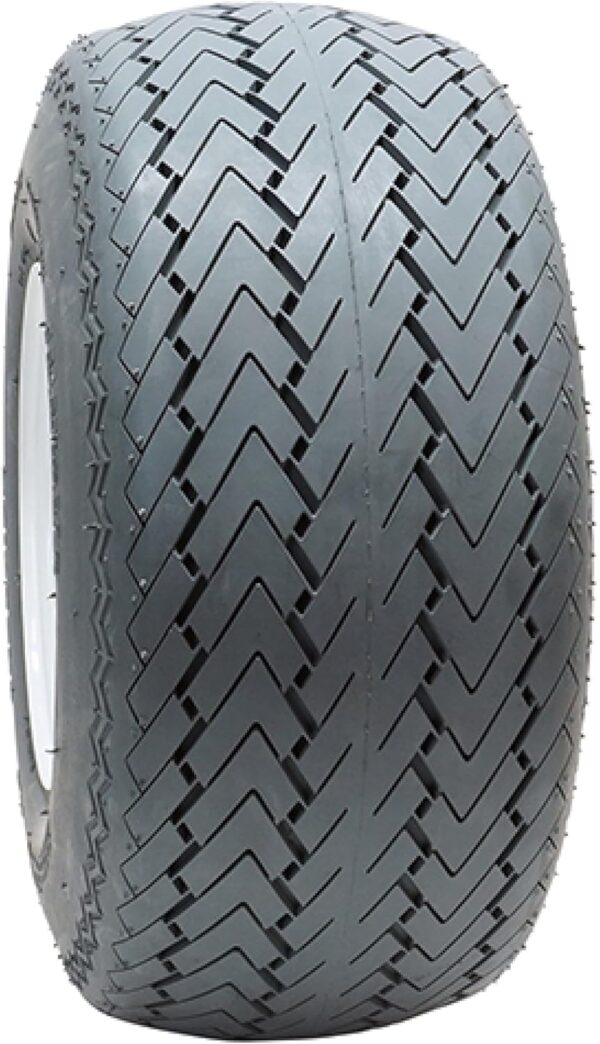 Red Hawk TIR-206 Tire - Golf, Non Marking, Gray, 18x8.5-8, 6 Ply Golf Carts