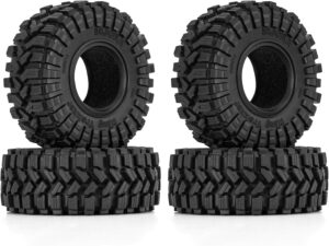 INJORA King Trekker S5 1.3 Inch All-Terrain Tyre for 1/18 1/24 RC Crawler Car Upgrade (T1314)