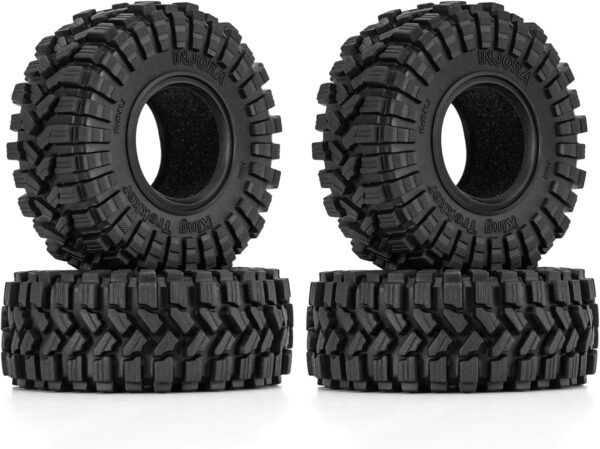 INJORA King Trekker S5 1.3 Inch All-Terrain Tyre for 1/18 1/24 RC Crawler Car Upgrade (T1314)