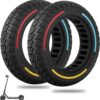 FXINRUIA Solid Tyres, 10 Inch Electric Scooter Wheels, 10 x 2.125 Scooter Inner Honeycomb Tyres, Tubeless Tyres, Front or Rear Replacement Solid Rubber Tyres for Xiaomi 4/4 Pro Wheel Electric Scooter