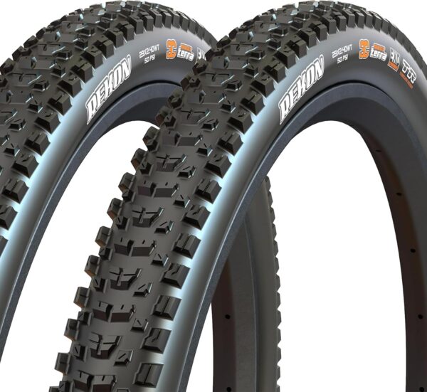 MAXXIS Rekon - 2 Pack - 24", 27.5", 29" - Tubeless MTB Tire | Light-Duty Trail Tire