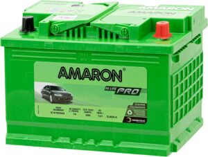 Amaron Din74 74Ah Maintenance Free Car Battery, By Din74 Amr, Din74 74Ah Battery