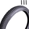 'BAIBIKING Bike Tire, BMX Mountain Bike Floding Bike Beach Cruiser Bicycle Replacement Tires- Mountain Bike Tires,Road Bike Tires,Road Bike Tires 12/14/16/18/20/22/24/26'' X 2.125'