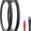 ZUKKA Bike Tire 26/27.5X 2.125 Mountain Bike Tire BMX Bike Tire Folding Replacement Tire for MTB Mountain Bike, BMX Bicycle Commuter Bike