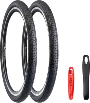 ZUKKA Bike Tire 26/27.5X 2.125 Mountain Bike Tire BMX Bike Tire Folding Replacement Tire for MTB Mountain Bike, BMX Bicycle Commuter Bike