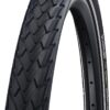 Schwalbe Green Marathon Tyre, Black/Reflective, 55-622 (28 x 2.15)