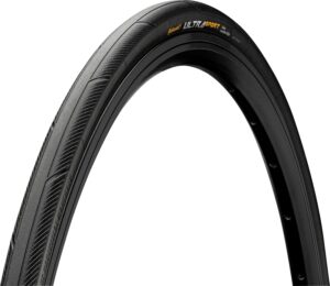 Continental Ultra Sport III tire - clincher, folding, PureGrip, Performance, E25, black or black/brown, 650, 700x 23, 25, 28 or 32