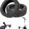 ND Fututech 10 x 2.72-6.5 10 Inch All-Terrain Vacuum Tyres for Speedway 5 Dualtron 3 Tubeless Tyres for Electric Scooter Accessories Scooter Replacement Part