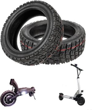 ND Fututech 10 x 2.72-6.5 10 Inch All-Terrain Vacuum Tyres for Speedway 5 Dualtron 3 Tubeless Tyres for Electric Scooter Accessories Scooter Replacement Part