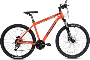 Mogoo Vulcan Aluminum Alloy Mountain Bike CST 27.5 Inch Tires, 27-Speed Shimano Altus Drivetrain, Bicycle Adult, Hydraulic Disc Brakes, Adjustable Seat, 27-Gears, Suspension MTB Cycle for Men Women