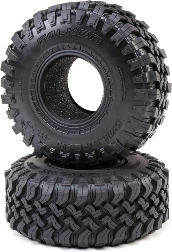 Axial Falken Wildpeak 4.7"/1.9" R35 Tires with Inserts (2), AXI43014