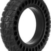 CERFFOOL 10 inch 10 x 2.5 inch Solid Tire for Kugoo Electric Scooter Non Slip Explosion Proof Puncture Proof Honeycomb Off Road Replacement Tire for Electric Scooter Accessories