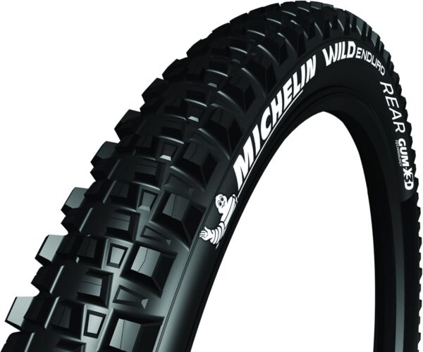 Michelin Unisex's TYRE Wild Enduro 27.5X2.60 Rear Gum-X TS TLR, Black, 27.5x2.6