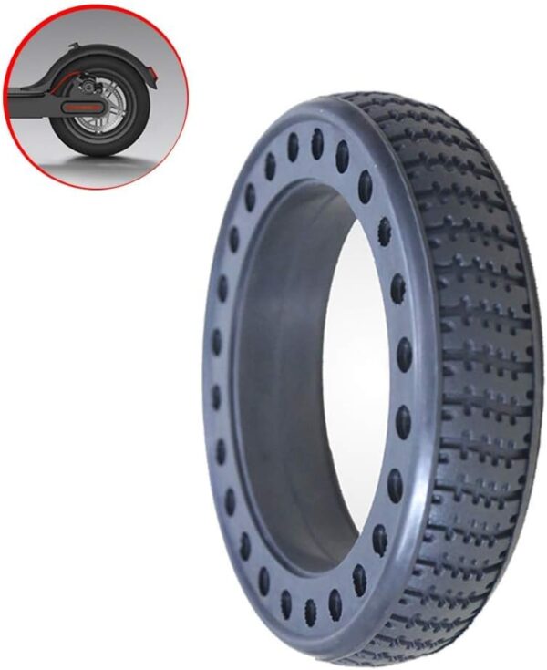 Electric Scooter Tires, 8x40 Solid Honeycomb Tires, Non-slip, Explosion-proof, Tubeless, Safe and Durable Scooter Tire Accessories