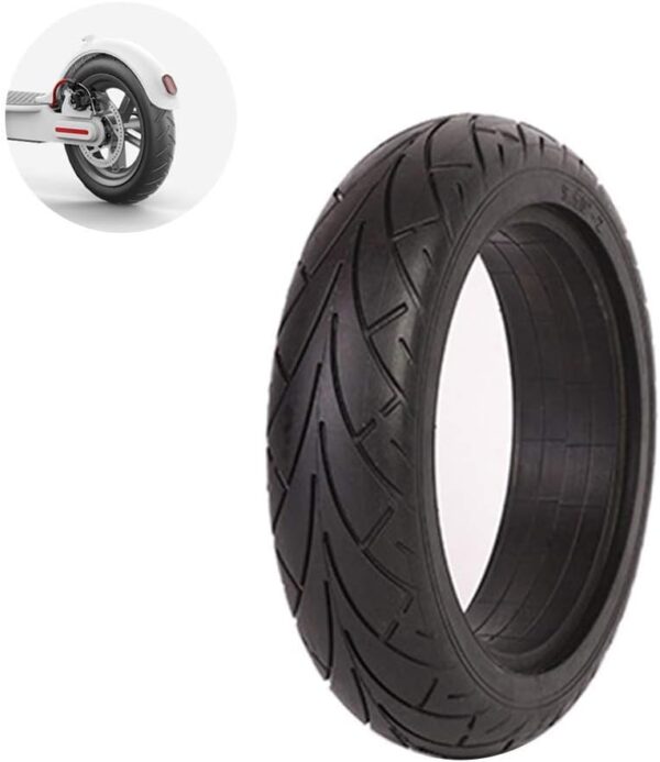 JQCHY Electric Scooter Tires, 8.5x50 Explosion-proof Solid Tires, Non-slip Puncture Resistant, Easy to Install, Suitable for Electric Scooter/Balance Car Accessories