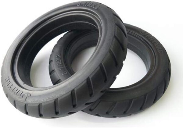 Electric Scooter Tires, 8 1-2x2 Explosion-proof Solid Tires, High Elastic Wear-resistant Rubber, Load Resistance, Suitable for Pro Scooters