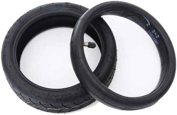 Electric Scooter Tires, 8 1 / 2X2 Inner And Outer Pneumatic Tires, Widened Non-Slip, Suitable for M365 Electric Scooter Tire Replacement