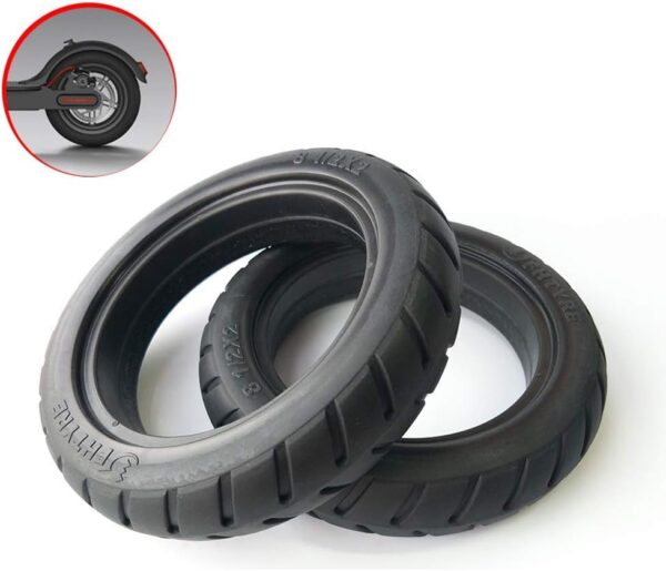 Electric Scooter Tires, 8 1-2x2 Explosion-proof Solid Tires, High Elastic Wear-resistant Rubber, Load Resistance, Suitable for Pro Scooters