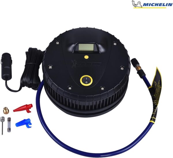 MICHELIN Hi Power Tyre Inflator with Tyre Pressure Guage