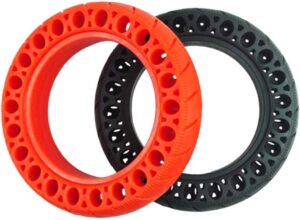 Electric Scooter Tires, 8 1/2x2 Honeycomb Solid Tires, Wear-resistant Non-slip Maintenance-free, Suitable for M365 1s/pro Scooter,2pcs