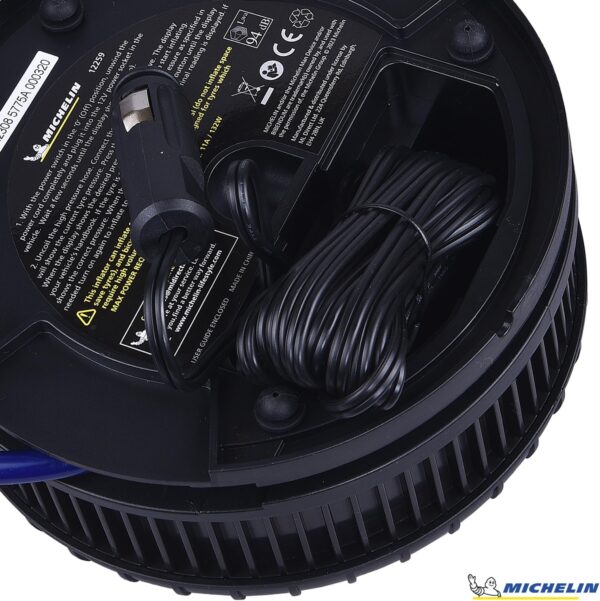 MICHELIN Hi Power Tyre Inflator with Tyre Pressure Guage