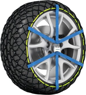 MICHELIN Easy Grip Evolution 7 Snow Chains Car Textile Snow Chains Pack of 2 Tyres Snow Chains Ultra Performance Easy to Use
