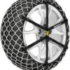 MICHELIN Easy Grip Limited 15 Snow Chains Car Textile Snow Chains Pack of 2 Tyres Snow Chains Ultra Performance Easy to Use White